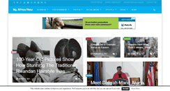 Desktop Screenshot of myafricanow.com